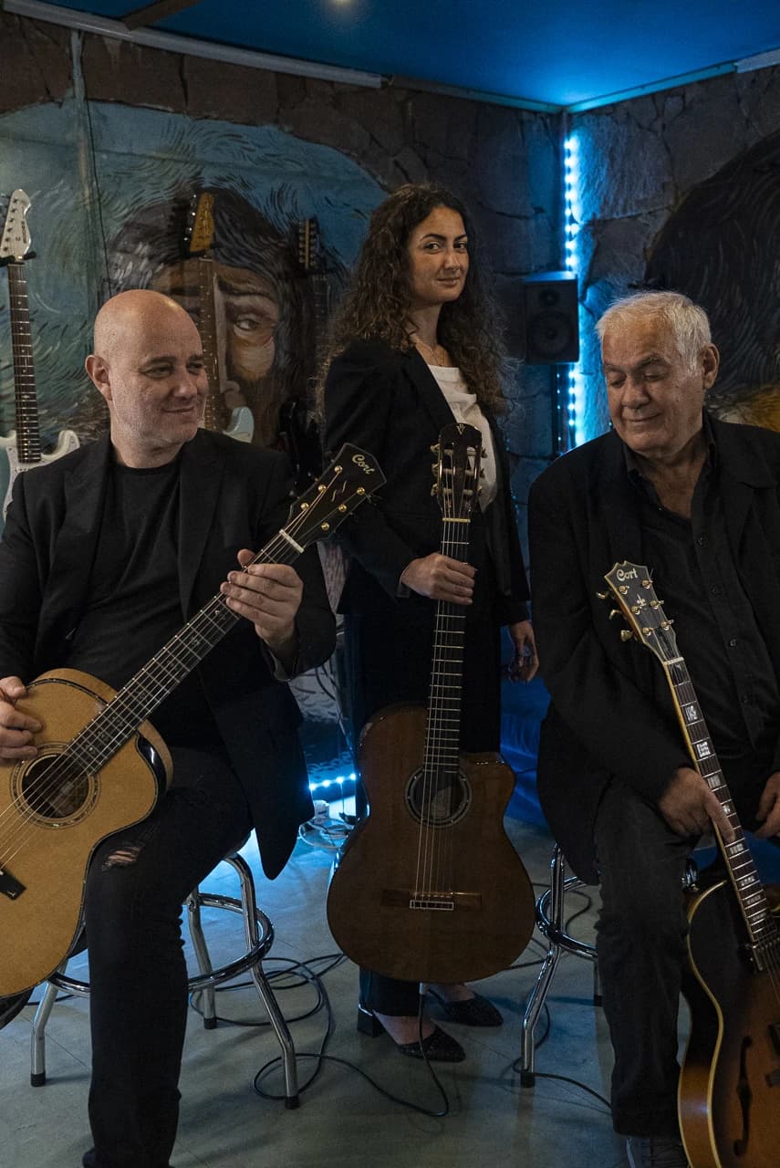 Foto del trio